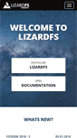 Mobile Screenshot of lizardfs.org