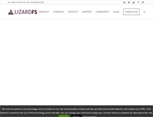 Tablet Screenshot of lizardfs.com